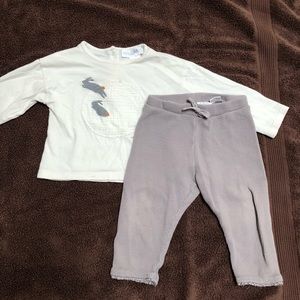 Zara baby girl outfit